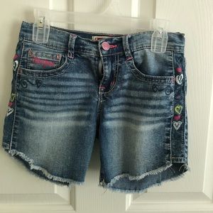 Denim shorts (girls) Size 10